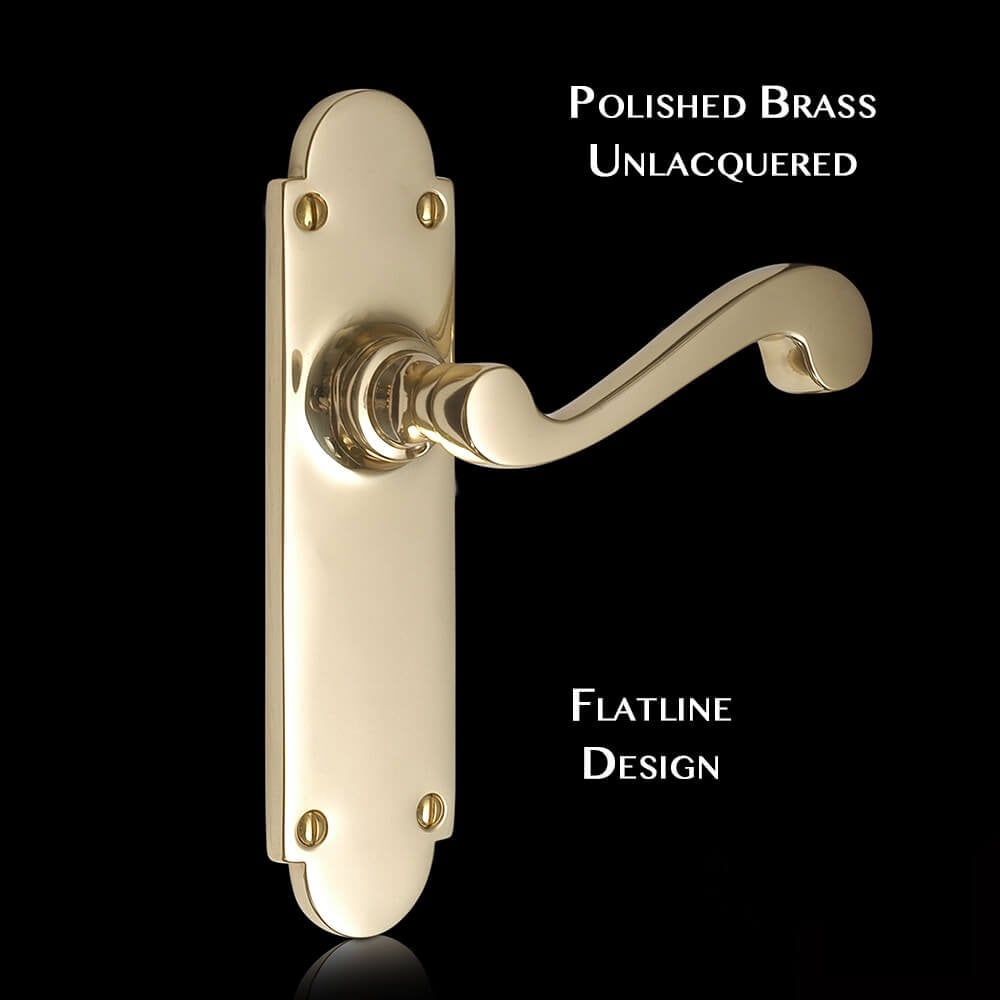 Constable Elegance Lever on Latch Backplate