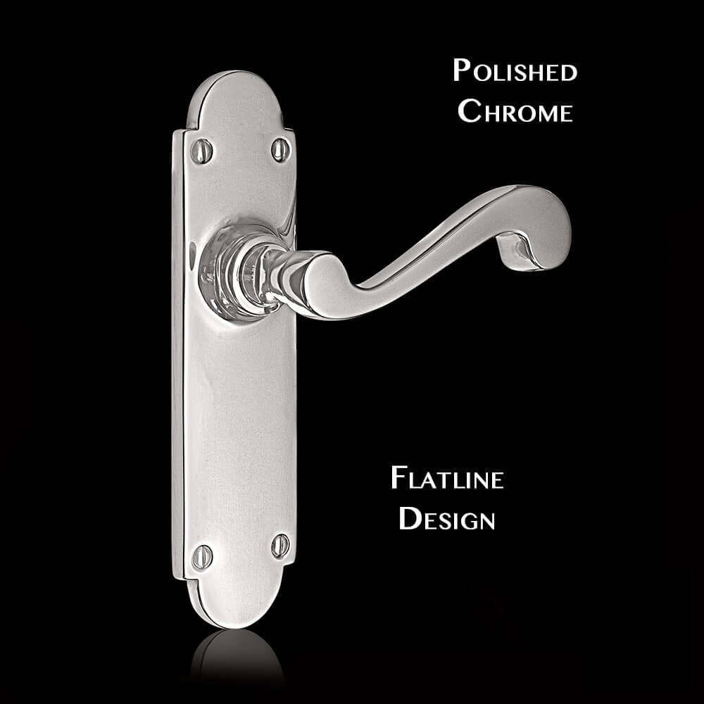 Constable Elegance Lever on Latch Backplate