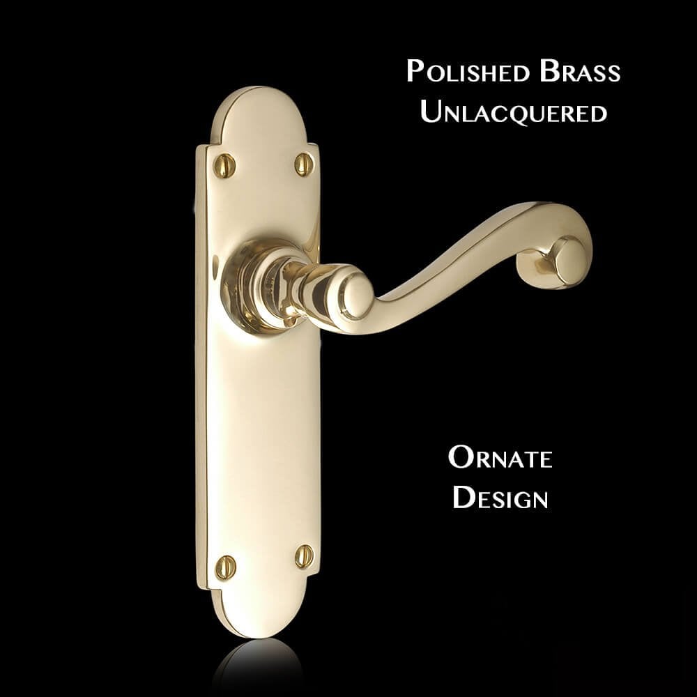 Constable Elegance Lever on Latch Backplate