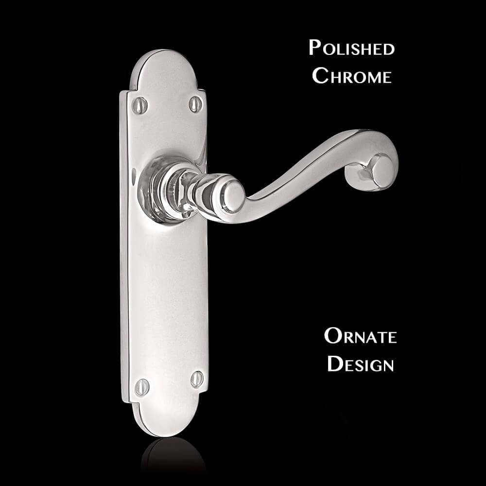 Constable Elegance Lever on Latch Backplate