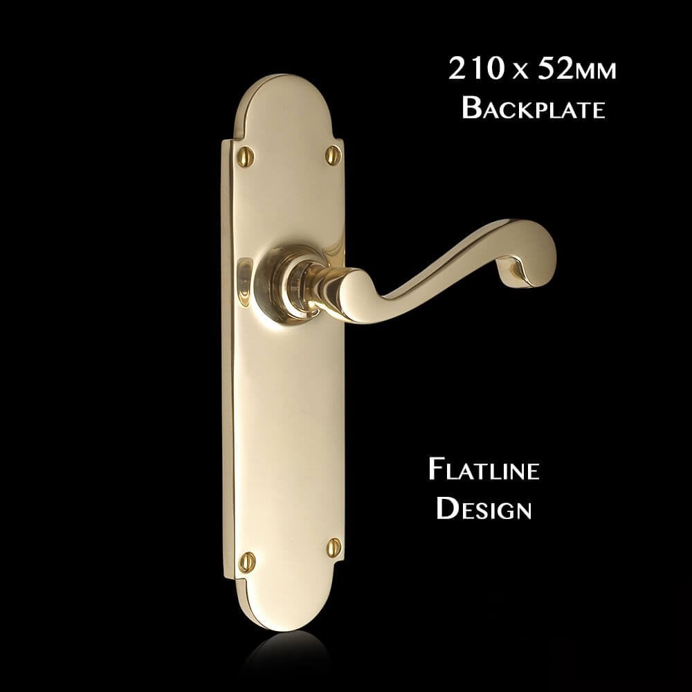 Constable Elegance Lever on Latch Backplate