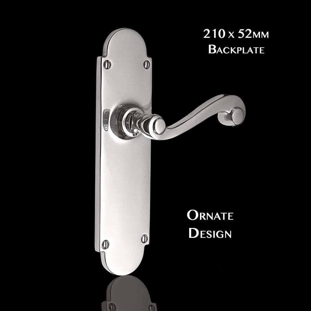 Constable Elegance Lever on Latch Backplate