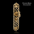 Louis XV Door Knob on Trellis Backplate