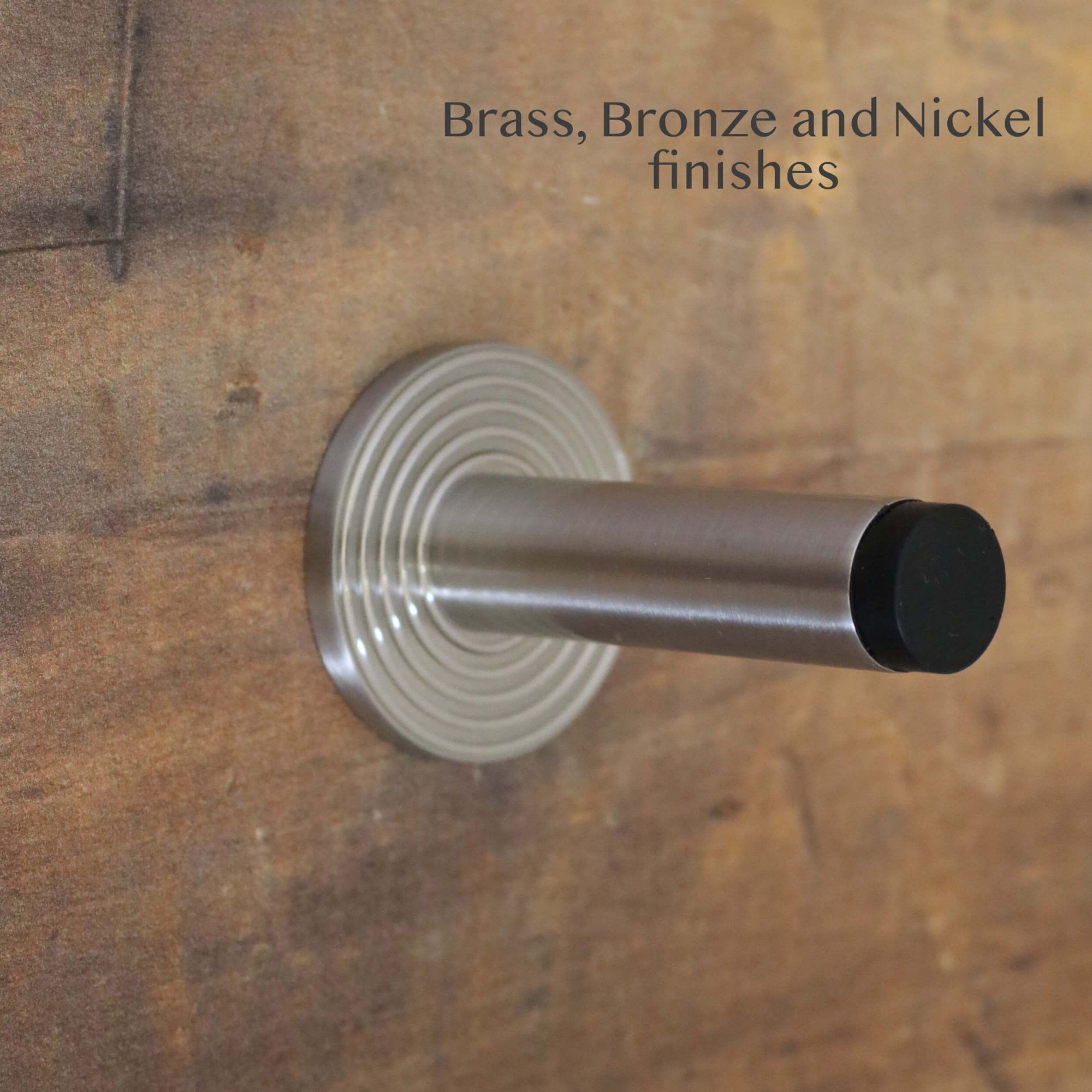 Hampton Reeded Wall Mounted Door Stop