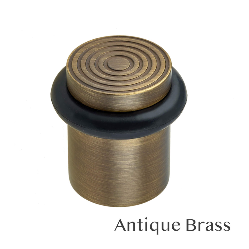 Hampton Reeded Floor Mounted Door Stop