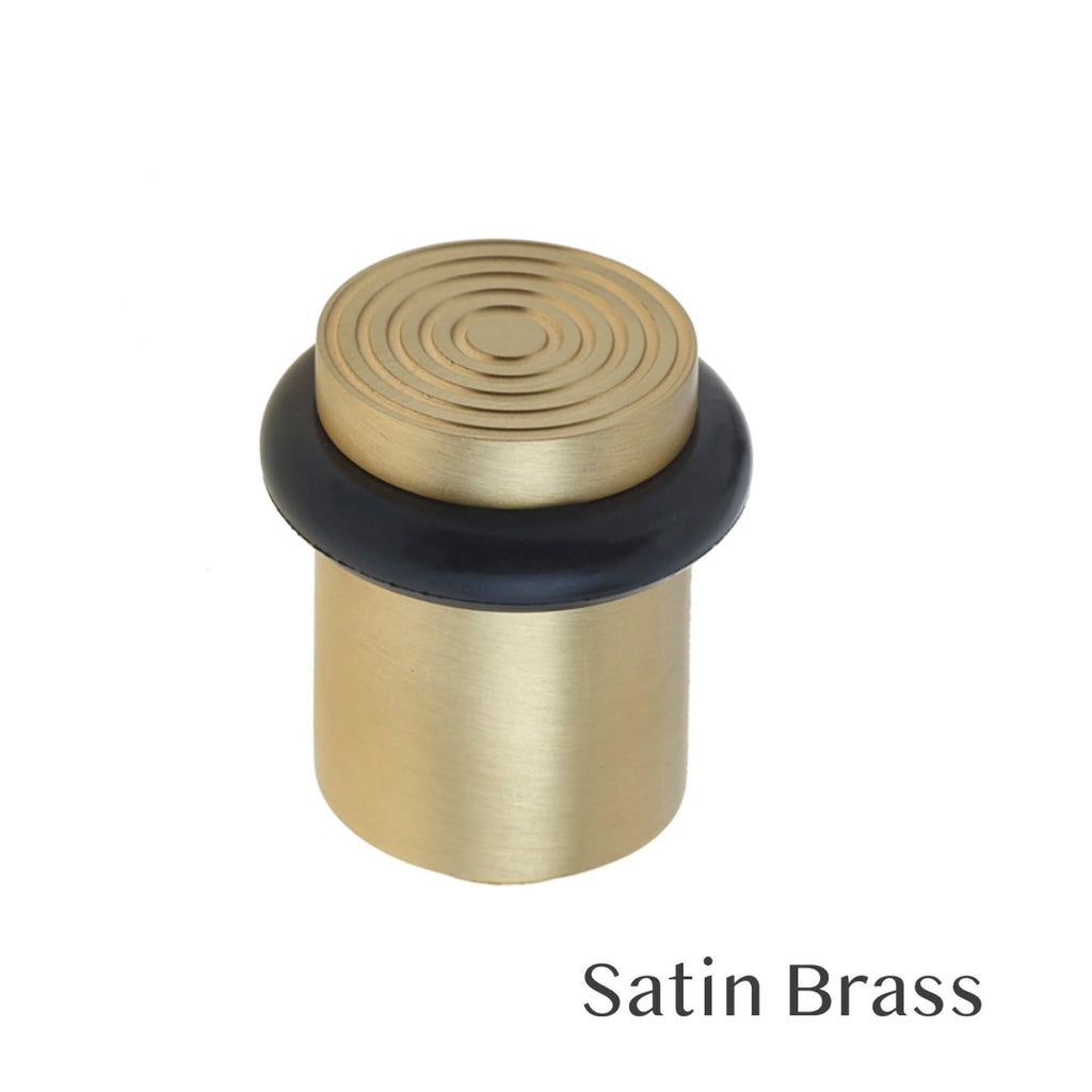 Hampton Reeded Floor Mounted Door Stop