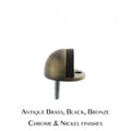 Half Moon Premium Floor Mounted Door Stop