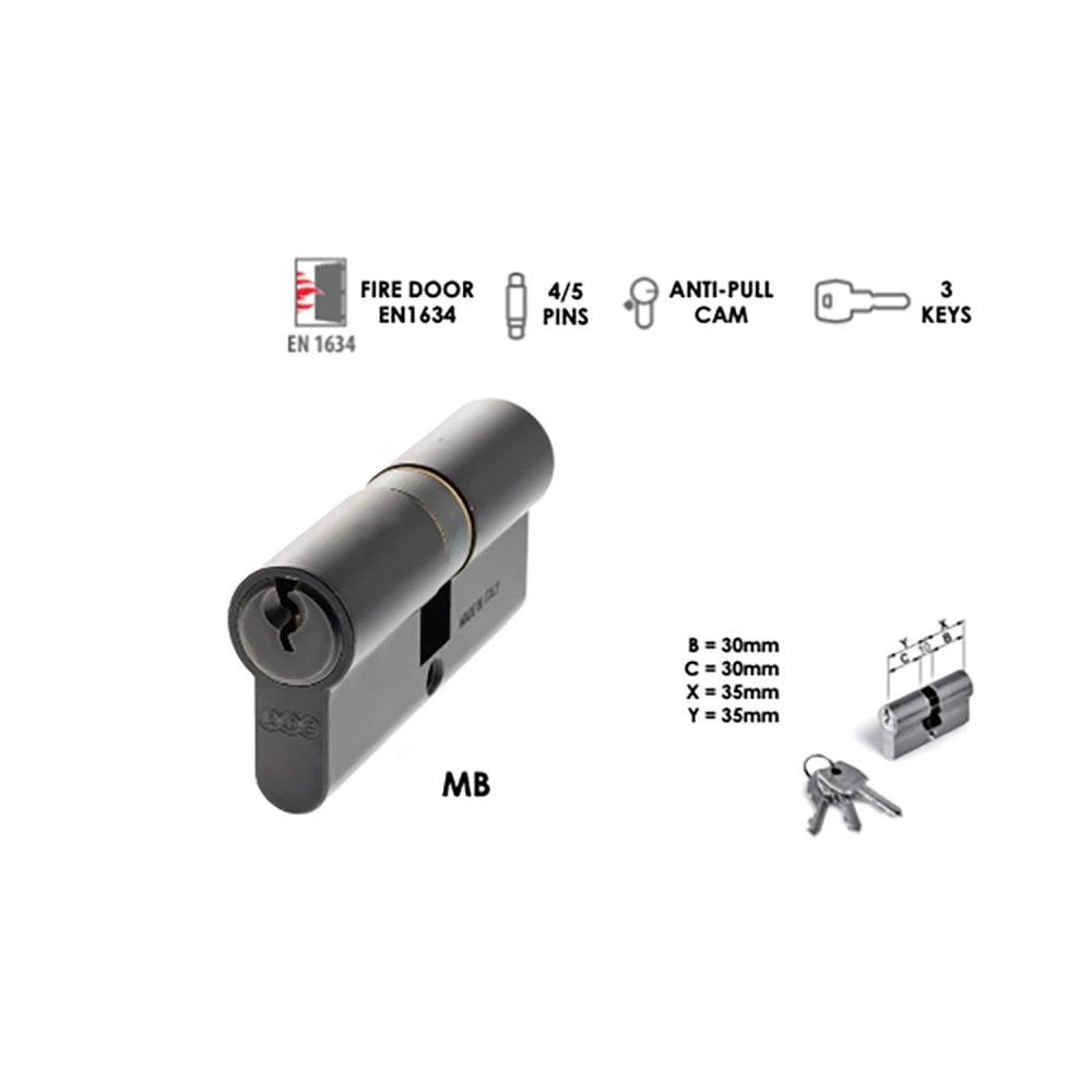 British Standard Euro Profile Double Cylinder