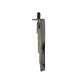 Distressed Silver Flush Bolt