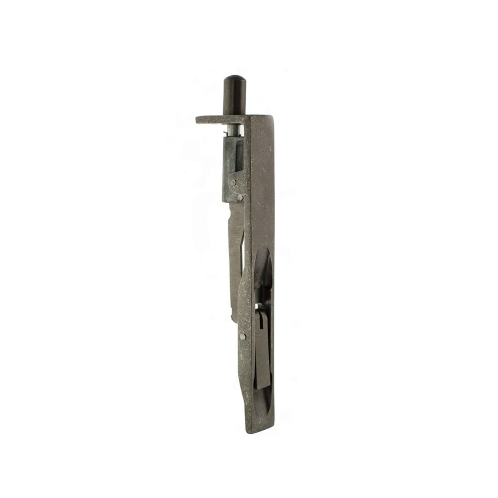 Distressed Silver Flush Bolt