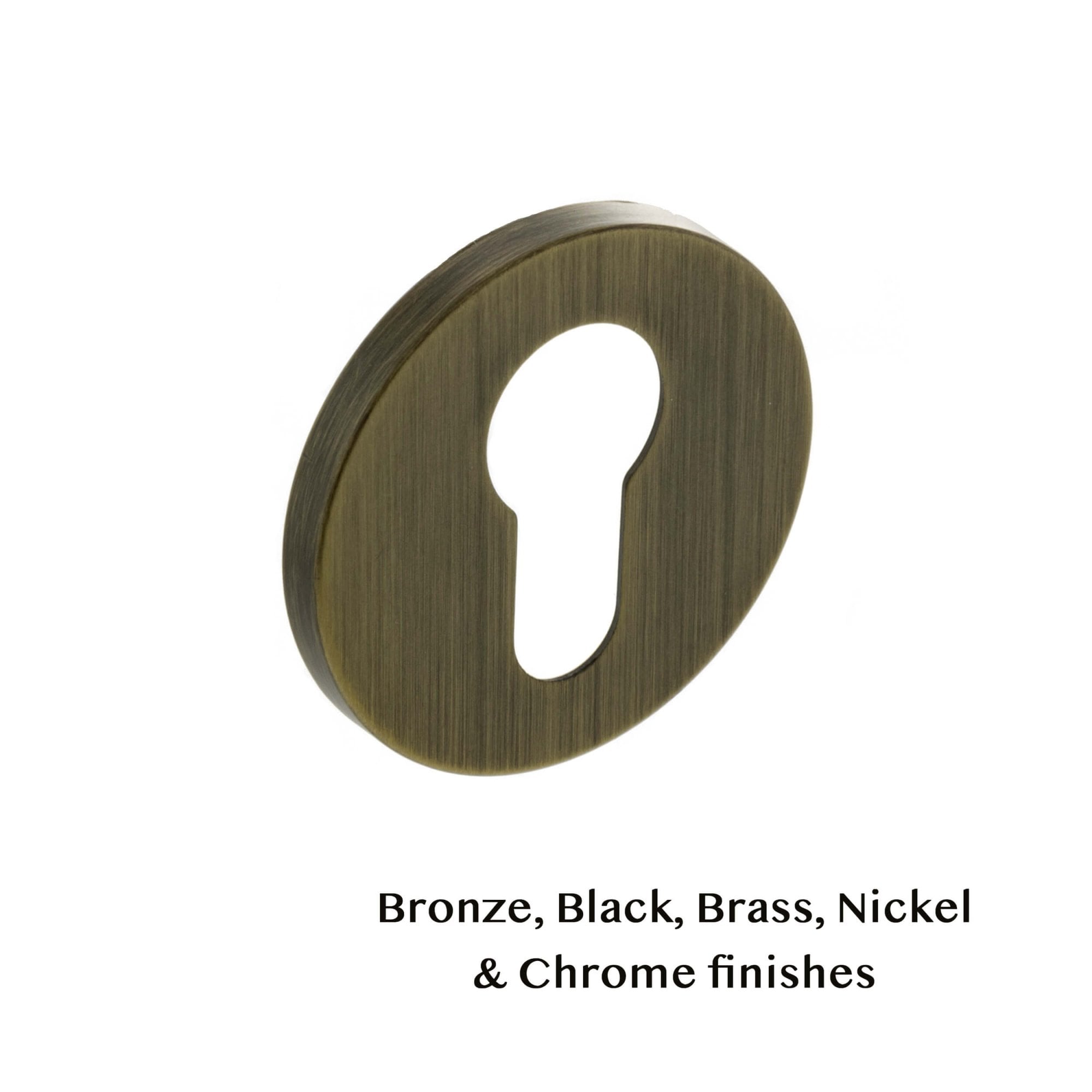 Millhouse Brass Euro Escutcheon
