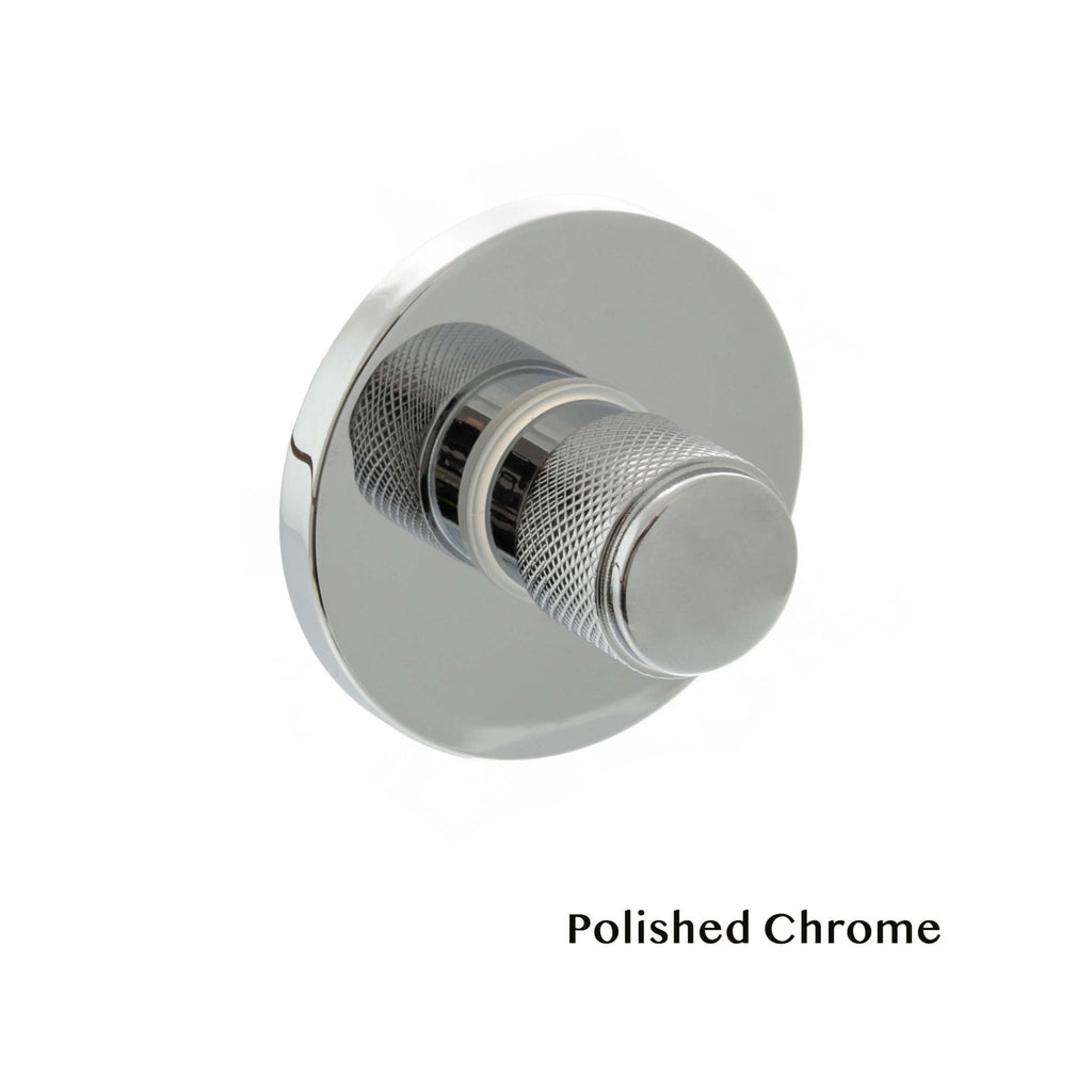 Knurled Bathroom Turn Set