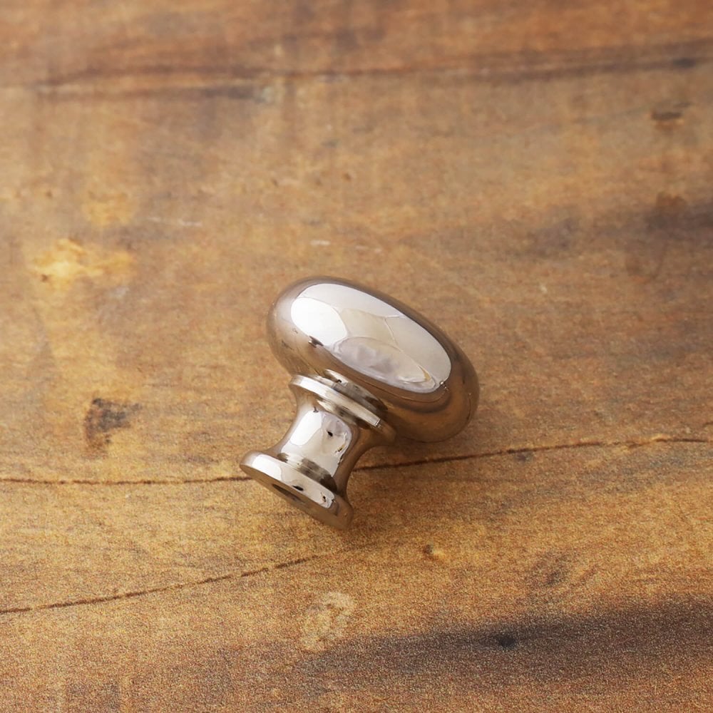 Hatton Cushion Cabinet Knob - Polished Nickel