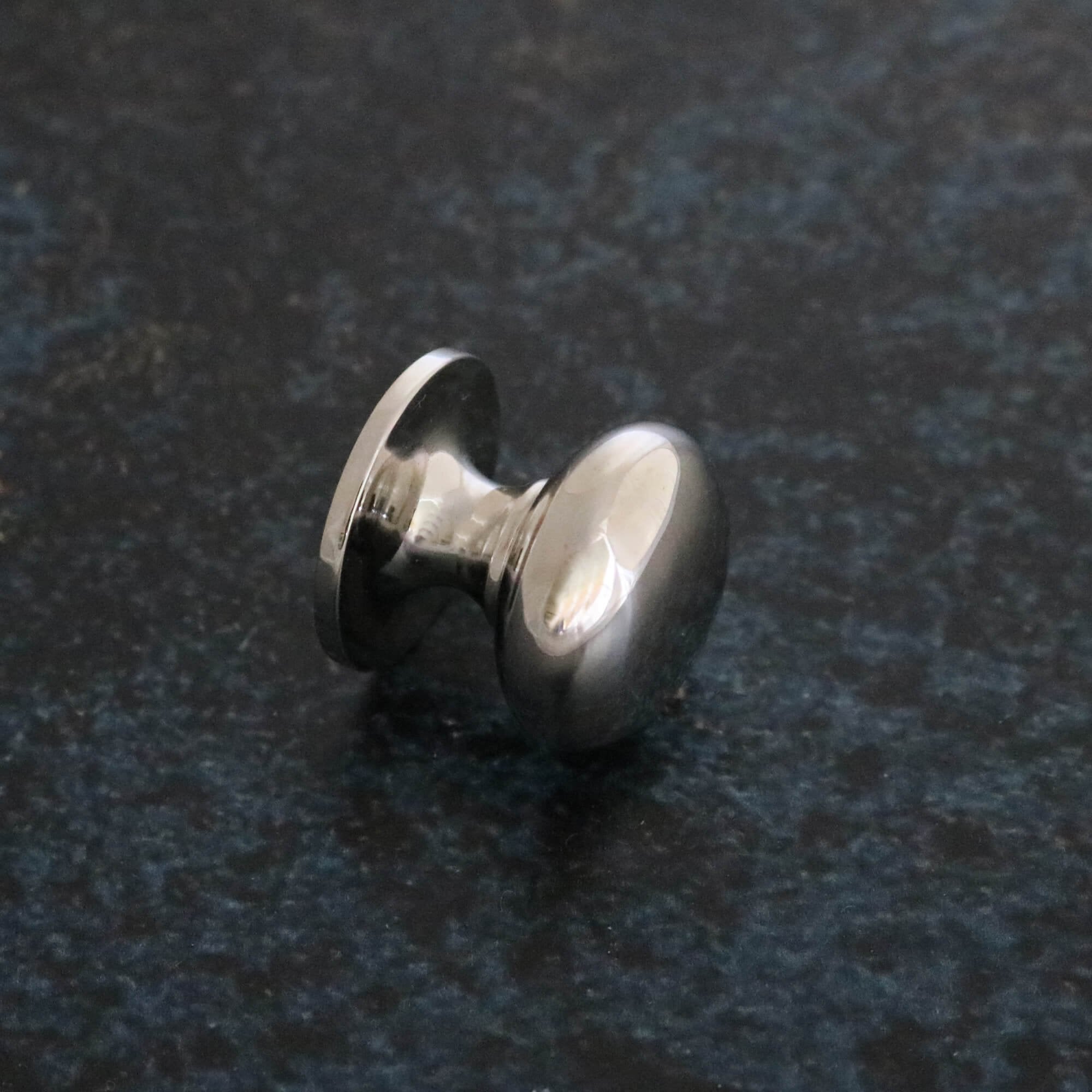 Henley Bun Cabinet Knob - Polished Nickel