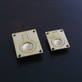Wrenbury Brass Flush Rings