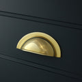 Hatton Unlacquered Brass Drawer Pull