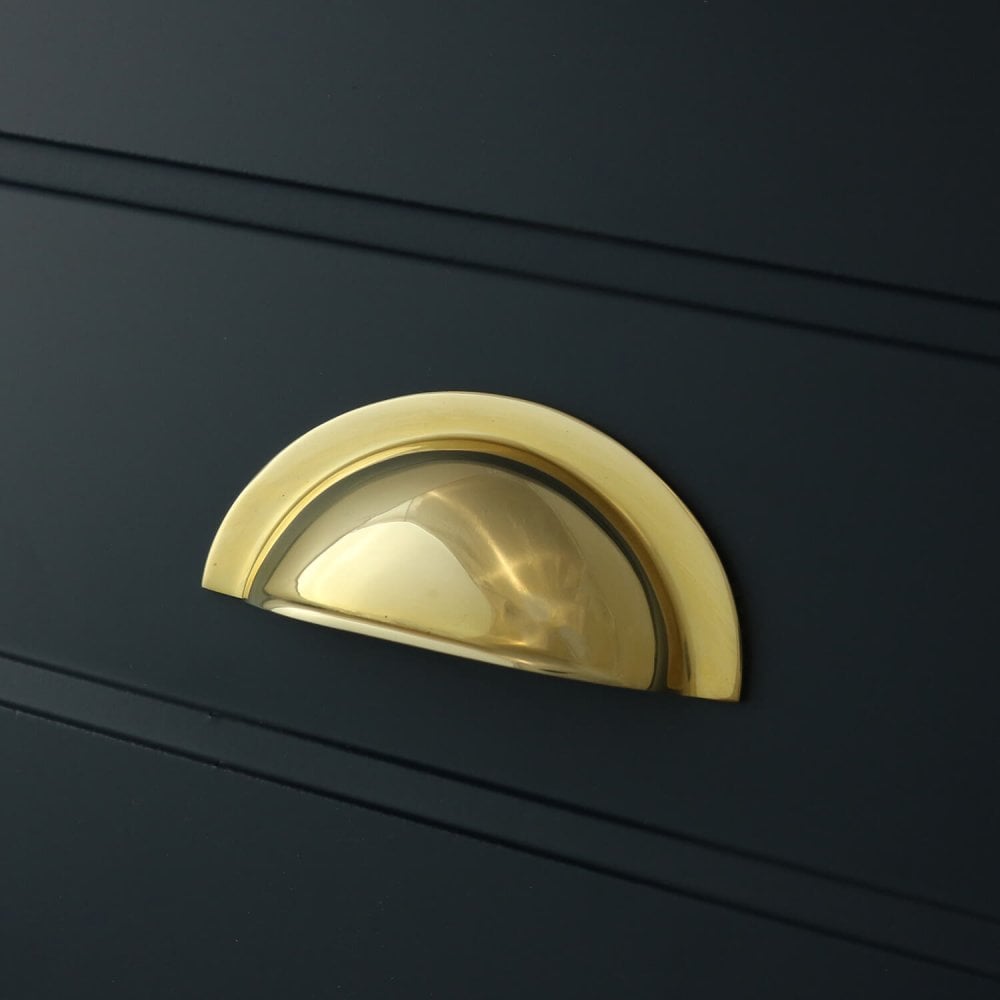 Hatton Unlacquered Brass Drawer Pull