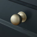 Henley Ball Cupboard Knob - Satin Nickel