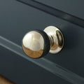 Henley Ball Cupboard Knob - Polished Nickel