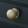 Henley Bun Cabinet Knob - Satin Nickel