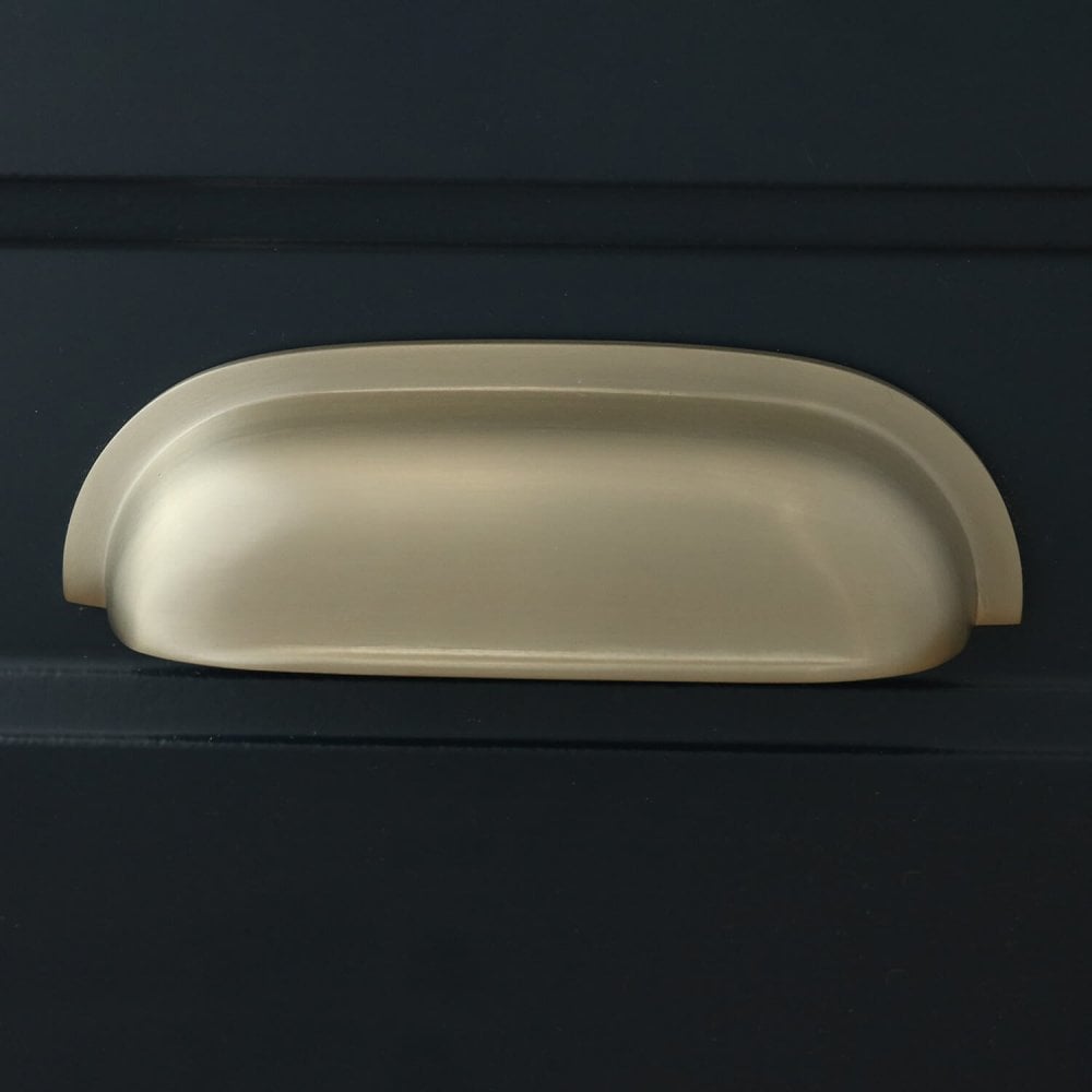 Kenton Bin Drawer Pull - Satin Nickel