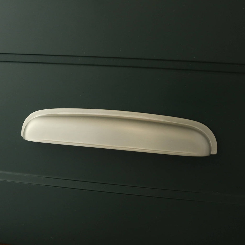 Kenton Bin Drawer Pull - Satin Nickel
