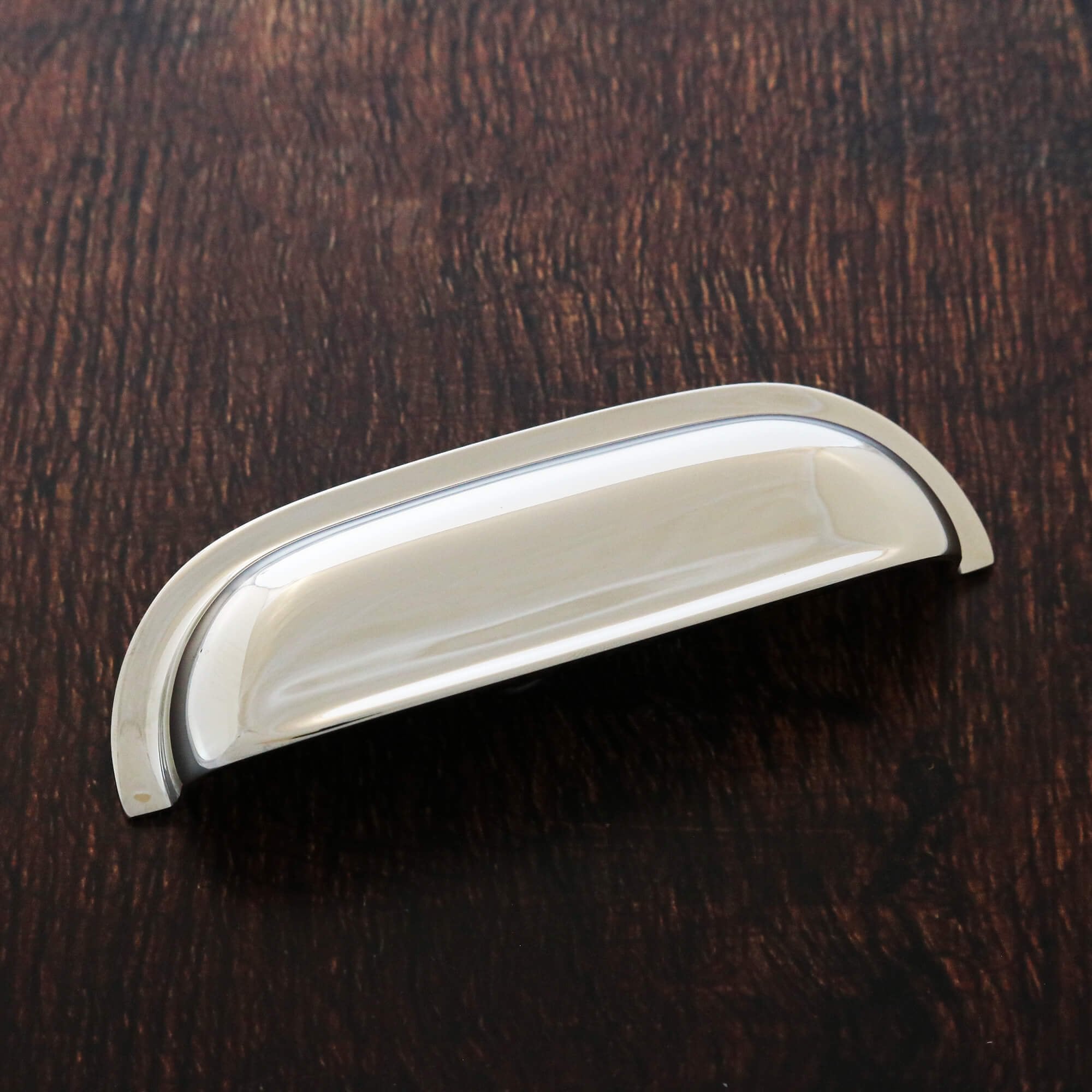 Kenton Bin Drawer Pull - Polished Nickel