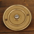 Grand Round Brass Bell Push