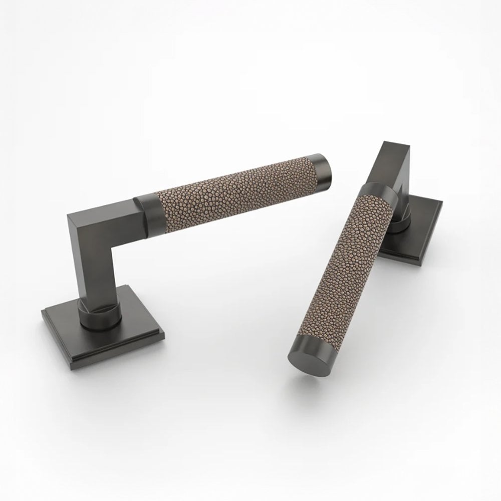 Shagreen Lever Handles