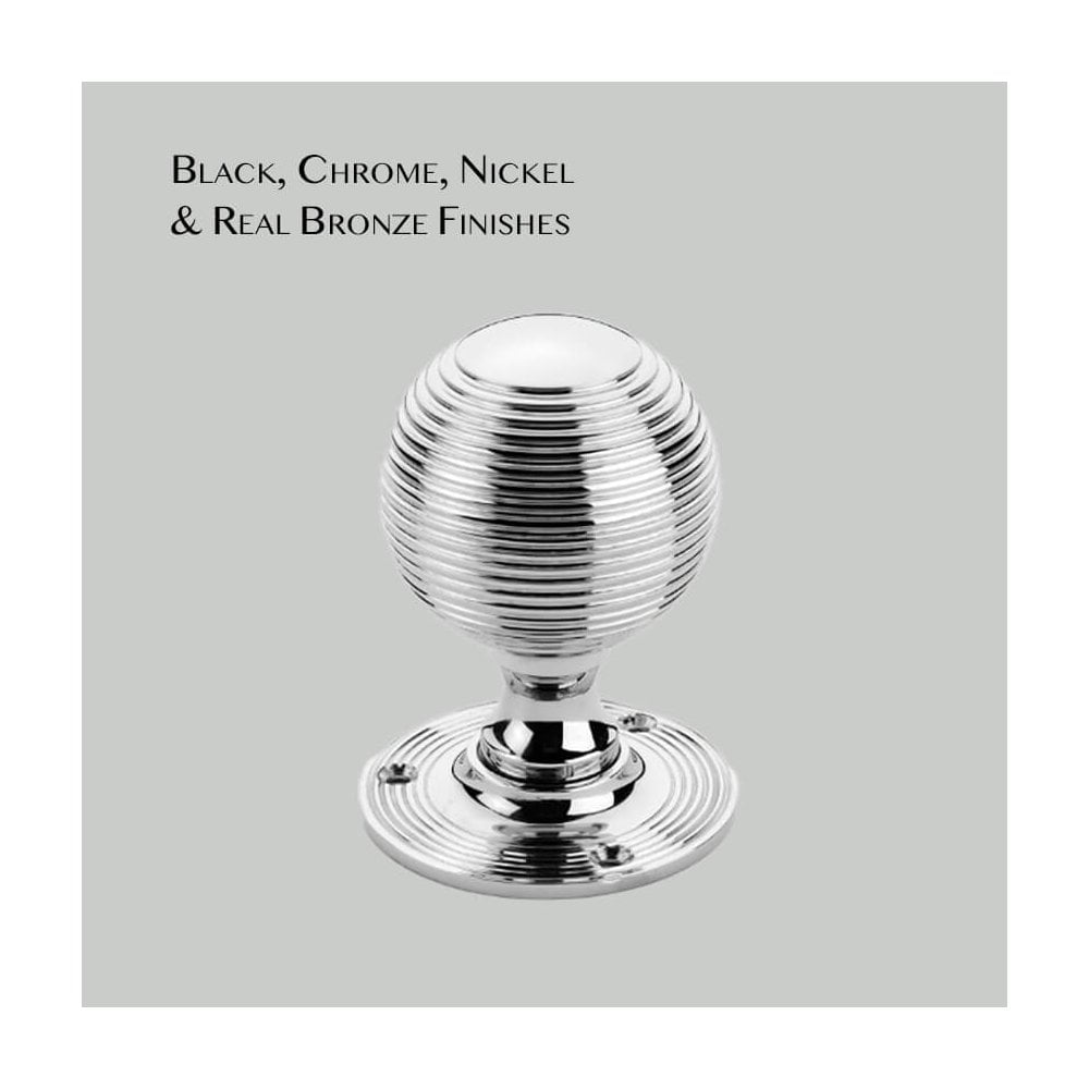 Richmond Reeded Ball Door Knob