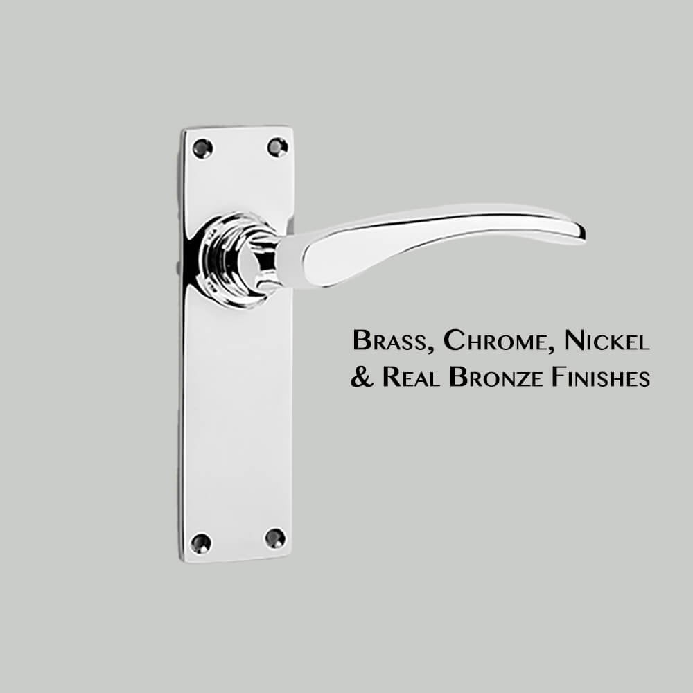 Waverley Lever on Backplate