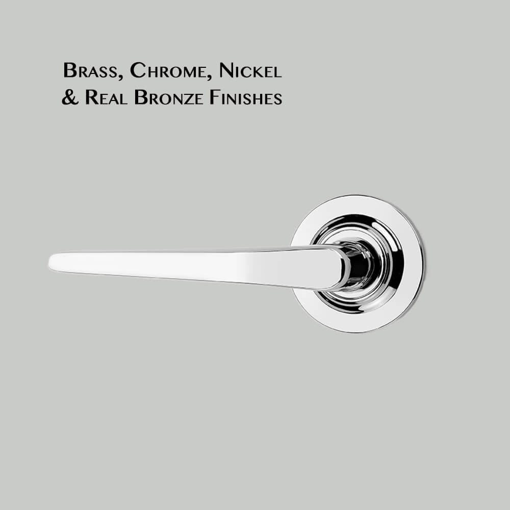 Crest Lever on a Concealed Fix Rose