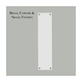 Square Corner Finger Plate