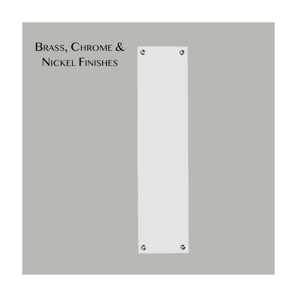 Square Corner Finger Plate