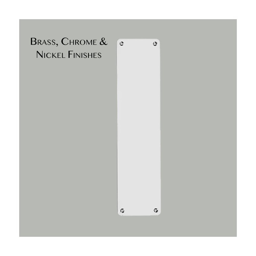 Radius Corner Finger Plate