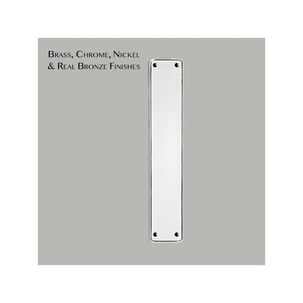 Heavyweight Rounded Corner Finger Plate