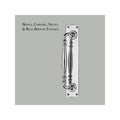 Ornate Pull Handle on Backplate
