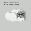 Deco Octagonal Centre Door Knob