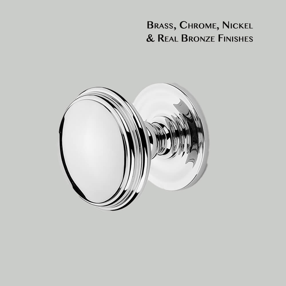Stepped and Ringed Centre Door Knob