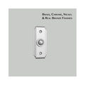 Art Deco Rounded Rectangular Bell Push