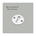 Richmond Round Open Escutcheon