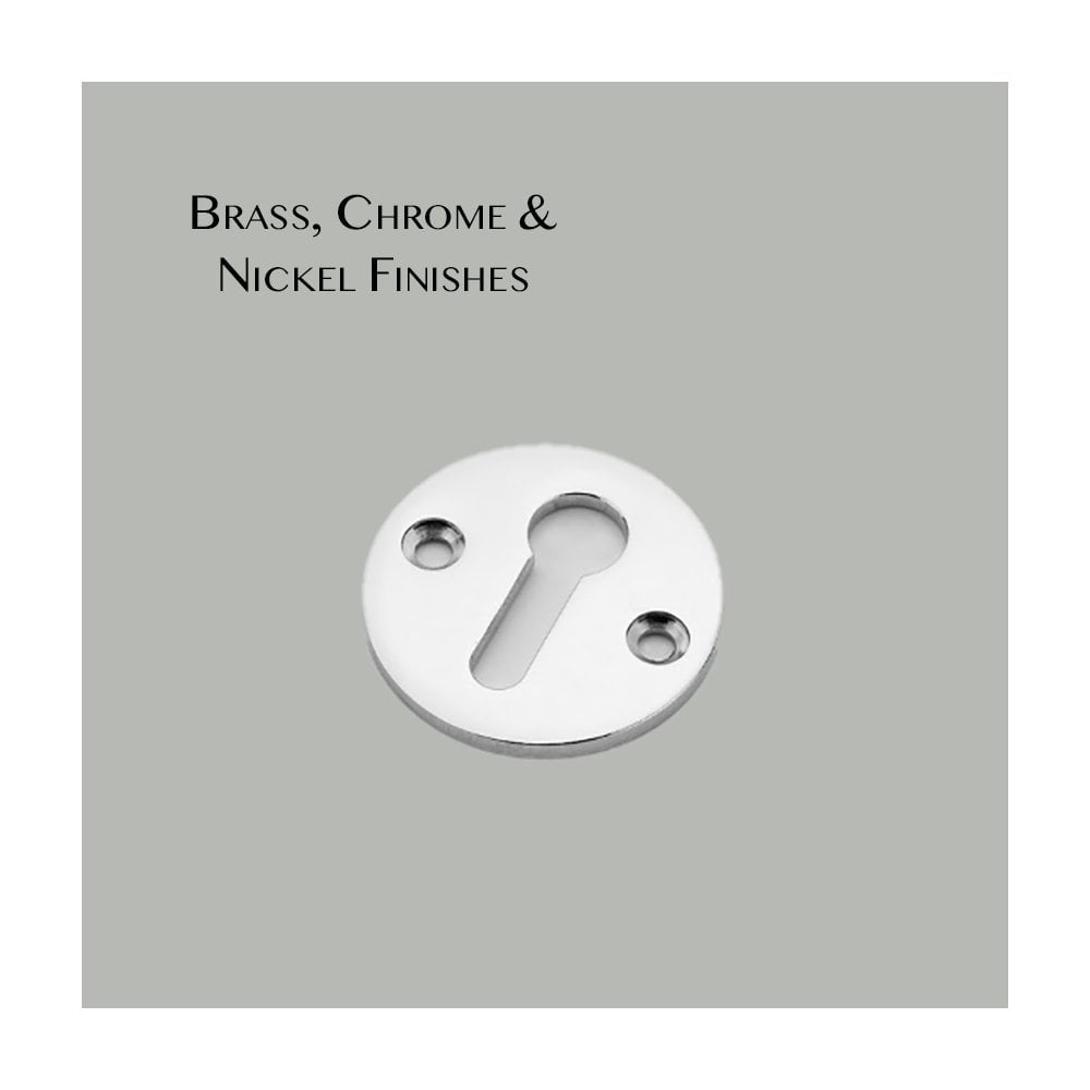 Richmond Round Open Escutcheon