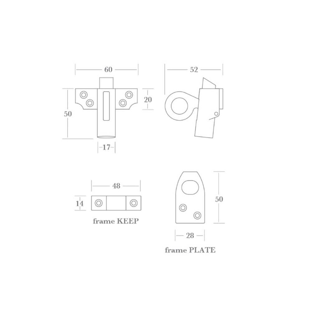 Richmond Fanlight Catch