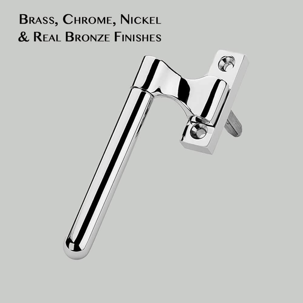 Round Bar Espagnolette Handle - Domed End