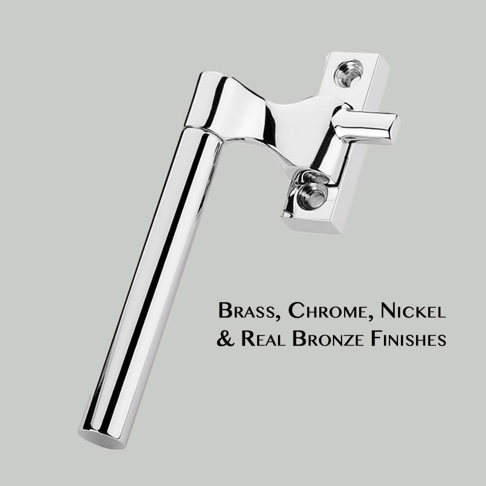 Round Bar Casement Fastener - Flat End