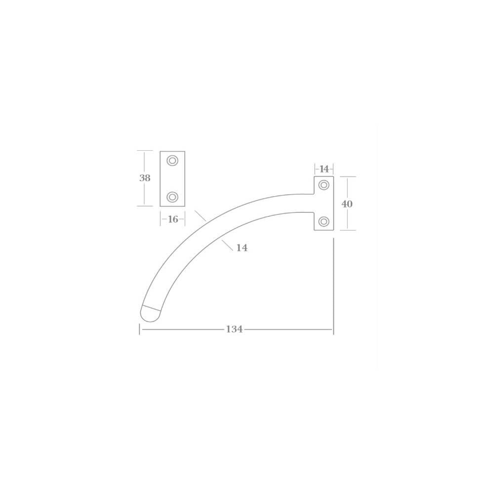 Fanlight Quadrant Stay