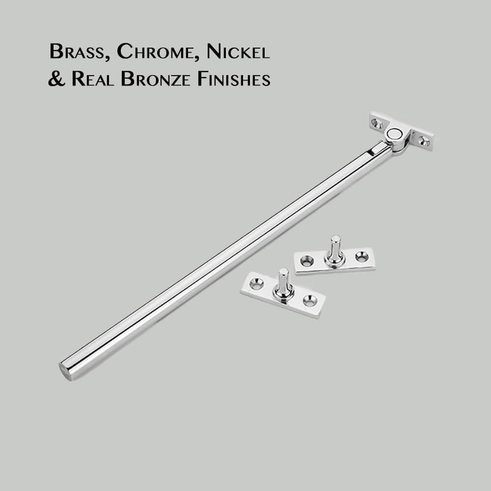 Round Bar Stay - Flat End