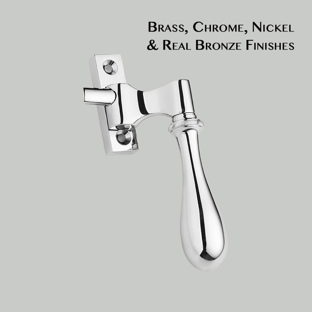 Regency Casement Fastener - Rope Knurl