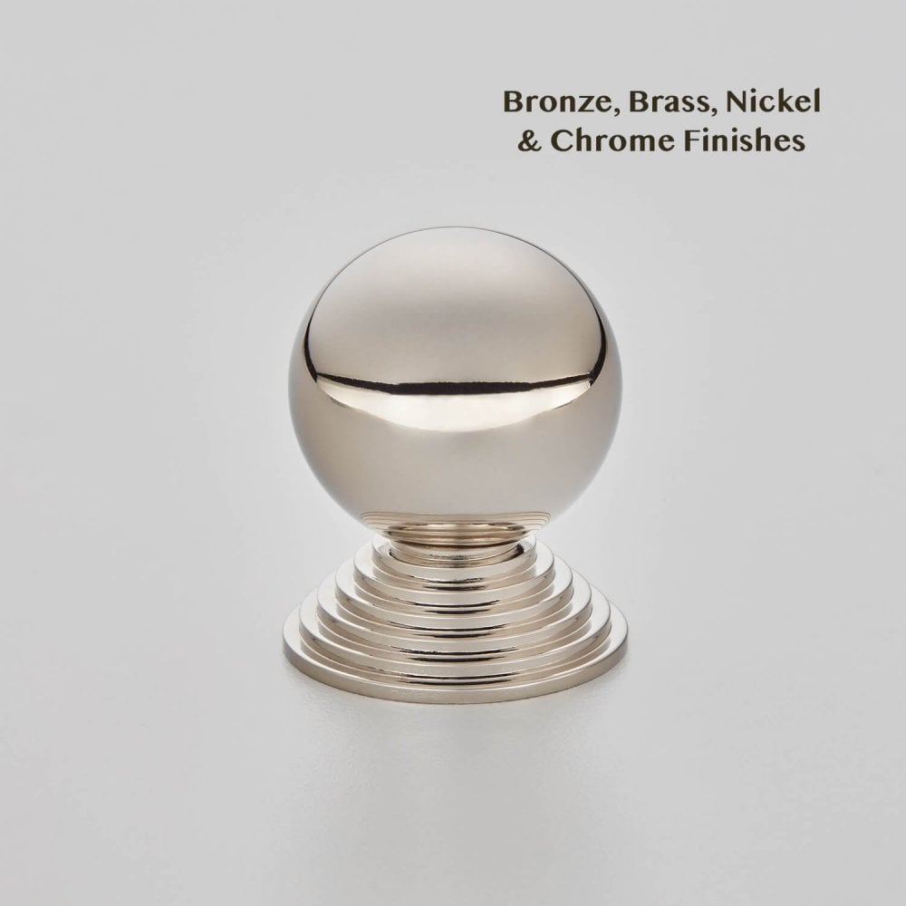Ball and Step Cabinet Knob