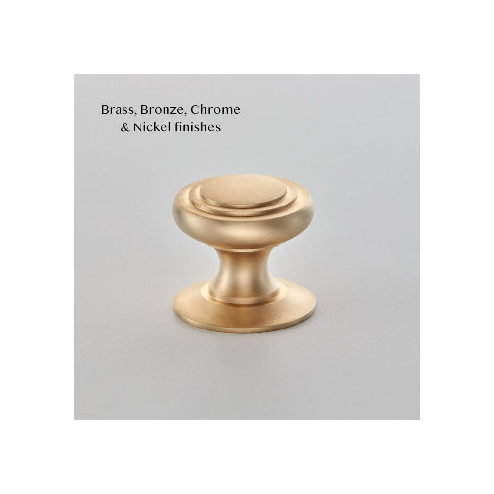 Stepped Cushion Cabinet Knob